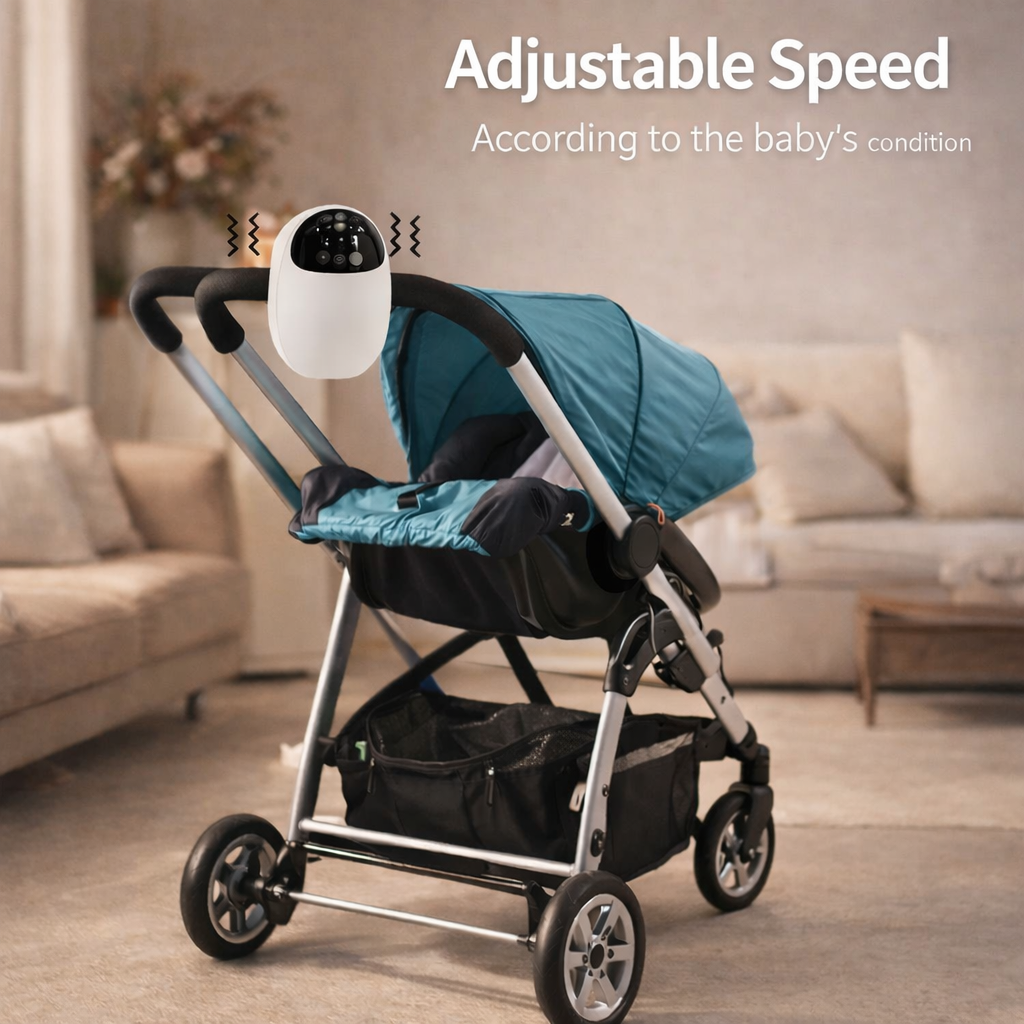 Baby Rocker Pro – All-in-one Slimme Kinderwagen Wieger