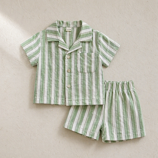 Luca Set – Shirt & Shorts