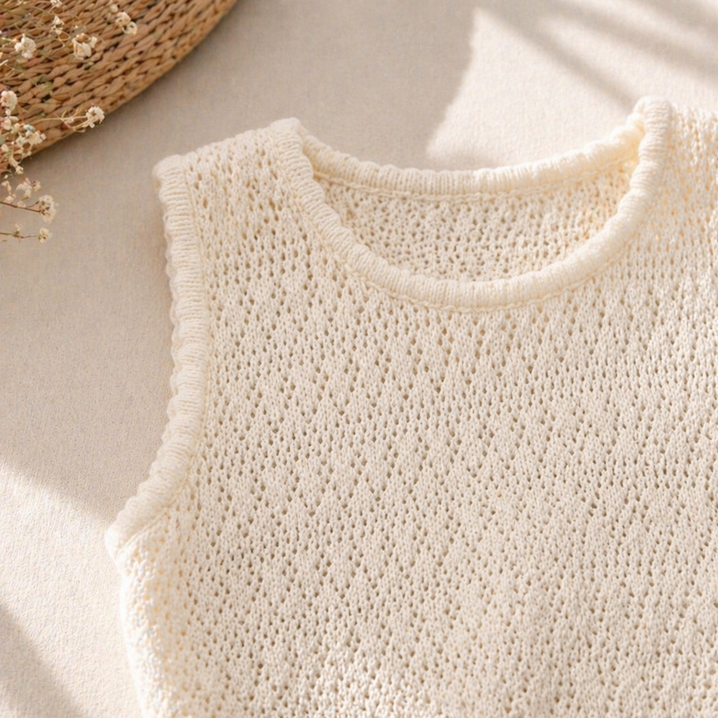Noé Knit Set – Cream Sand
