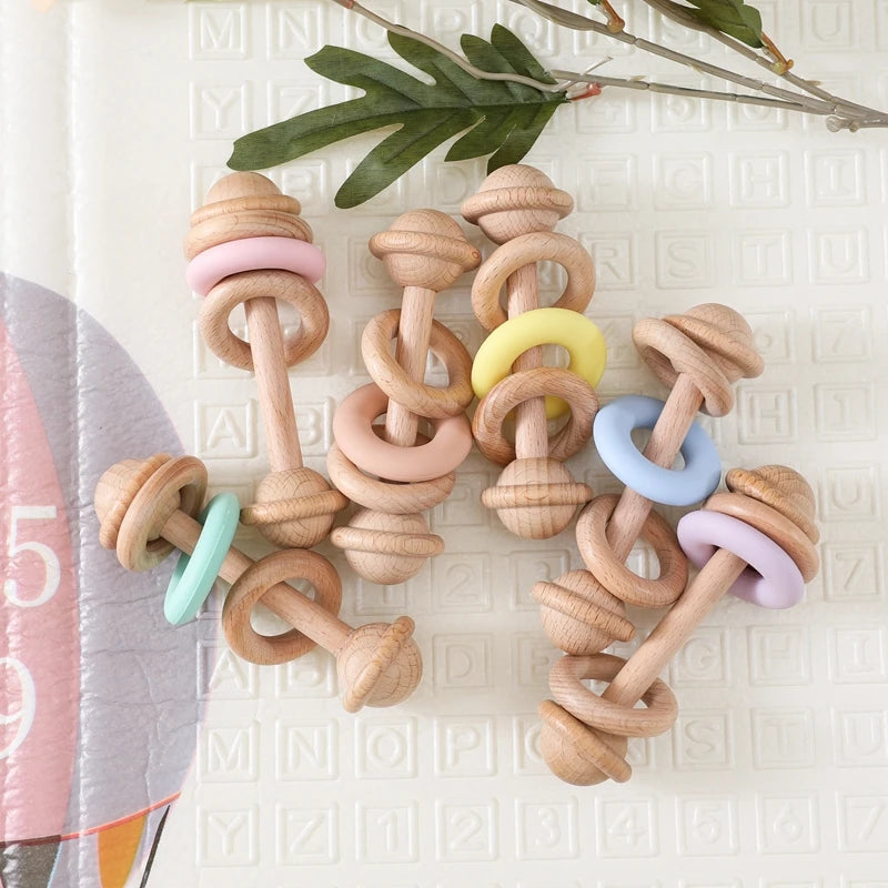 Lumé Rattle – Natural Teething Toy