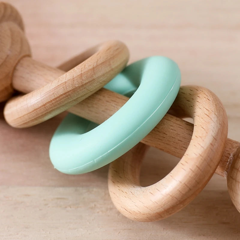 Lumé Rattle – Natural Teething Toy