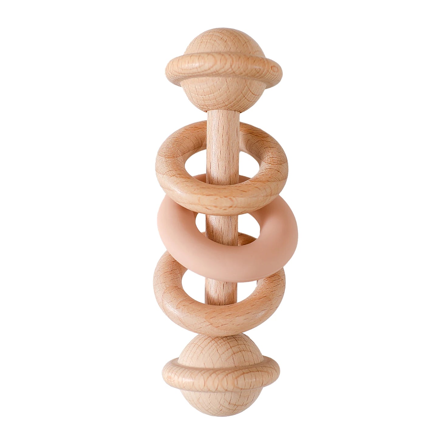 Lumé Rattle – Natural Teething Toy