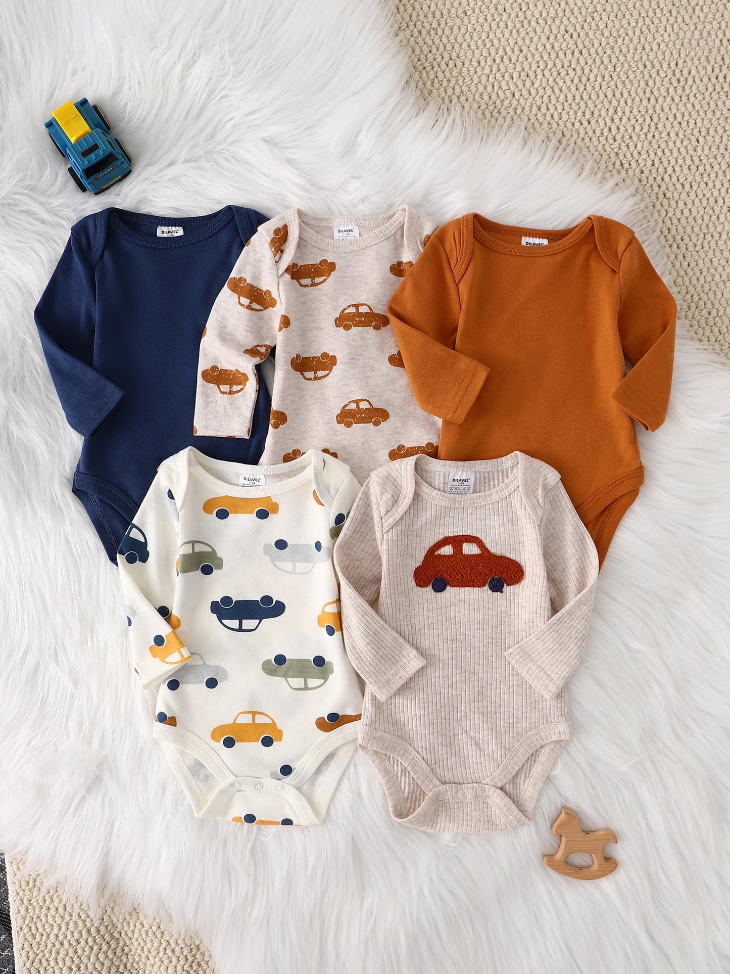 Romper set 5Pcs - Soft Collection