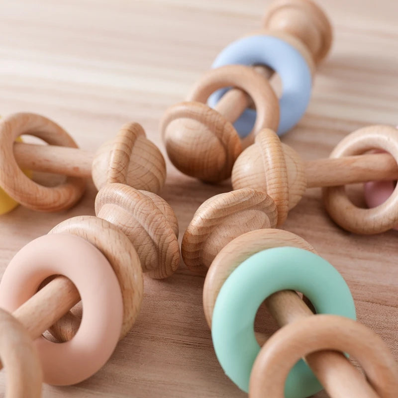 Lumé Rattle – Natural Teething Toy