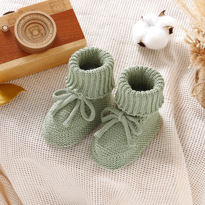 Knit Booties – Cozy Baby Shoes