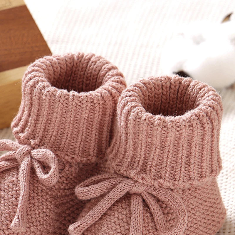Knit Booties – Cozy Baby Shoes