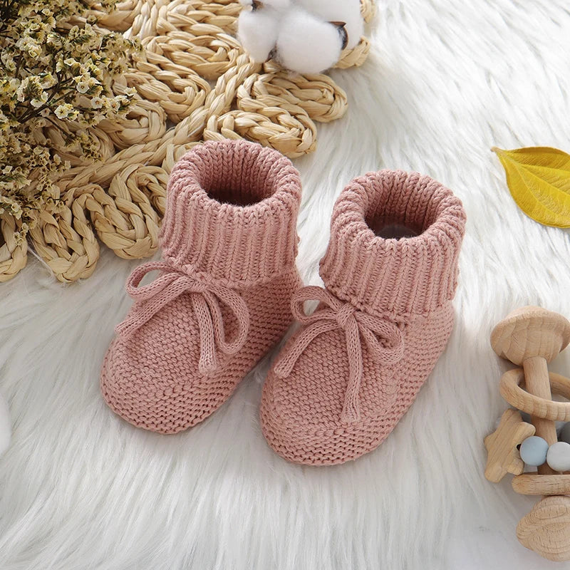 Knit Booties – Cozy Baby Shoes