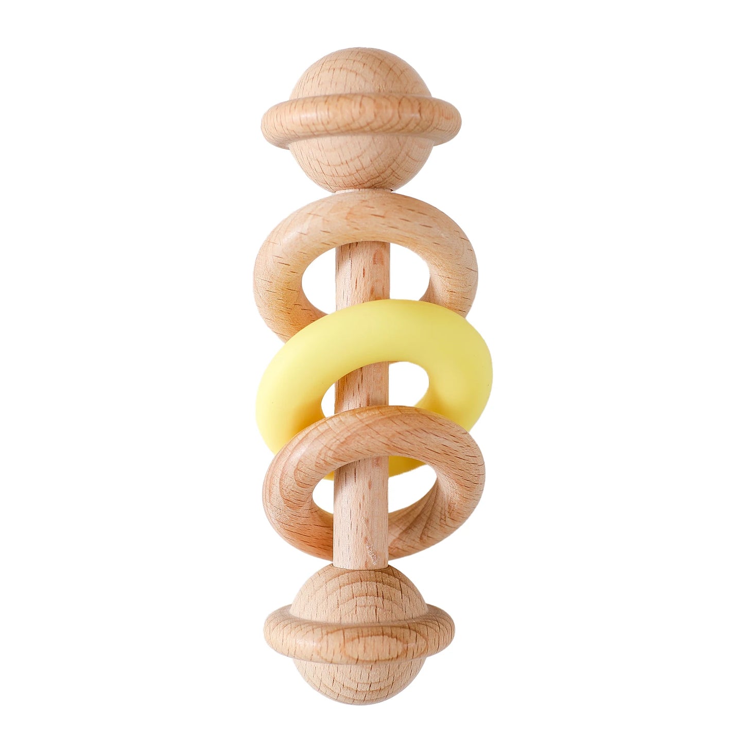 Lumé Rattle – Natural Teething Toy