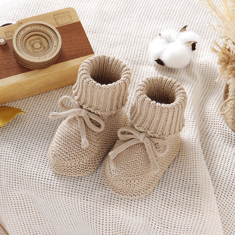Knit Booties – Cozy Baby Shoes