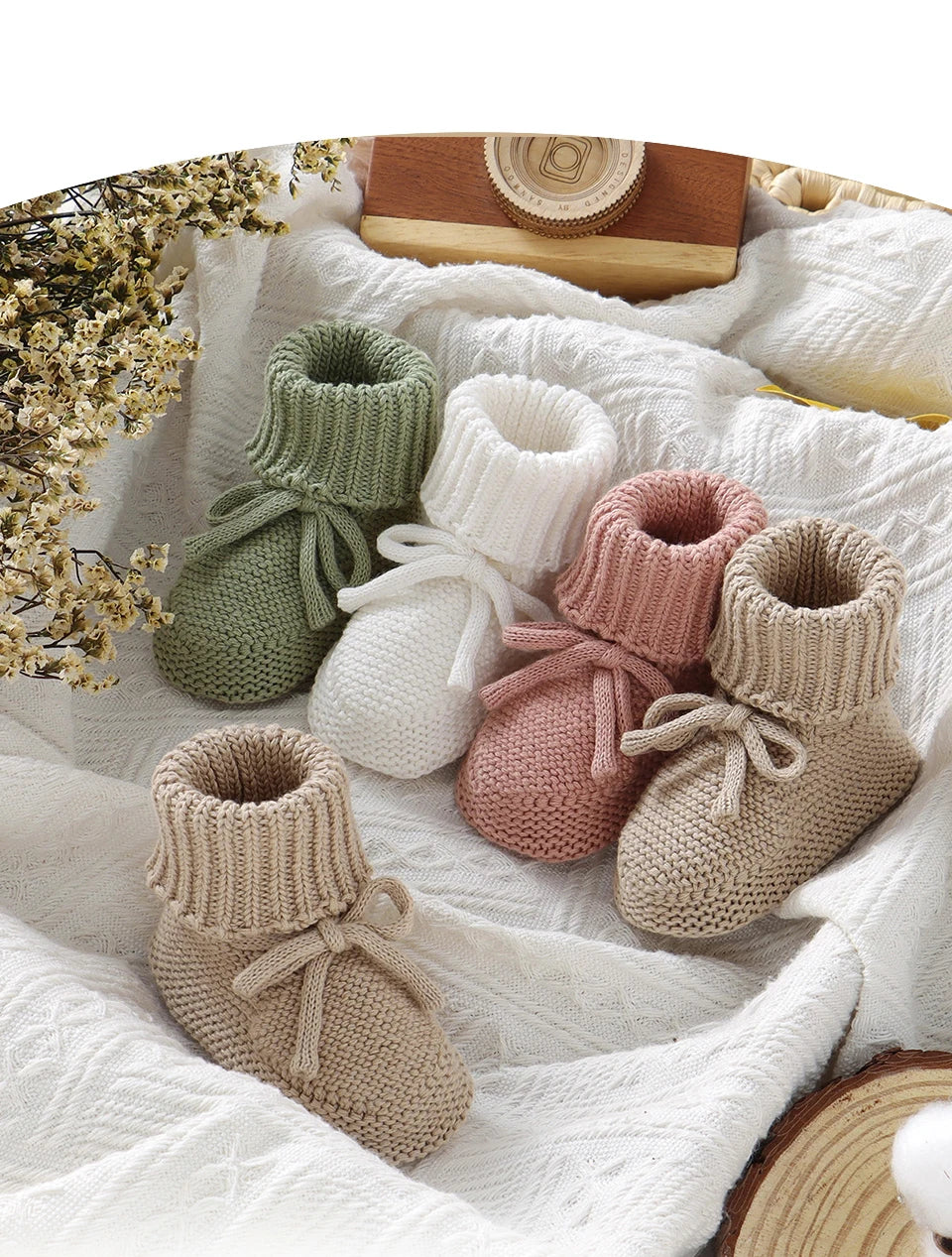 Knit Booties – Cozy Baby Shoes