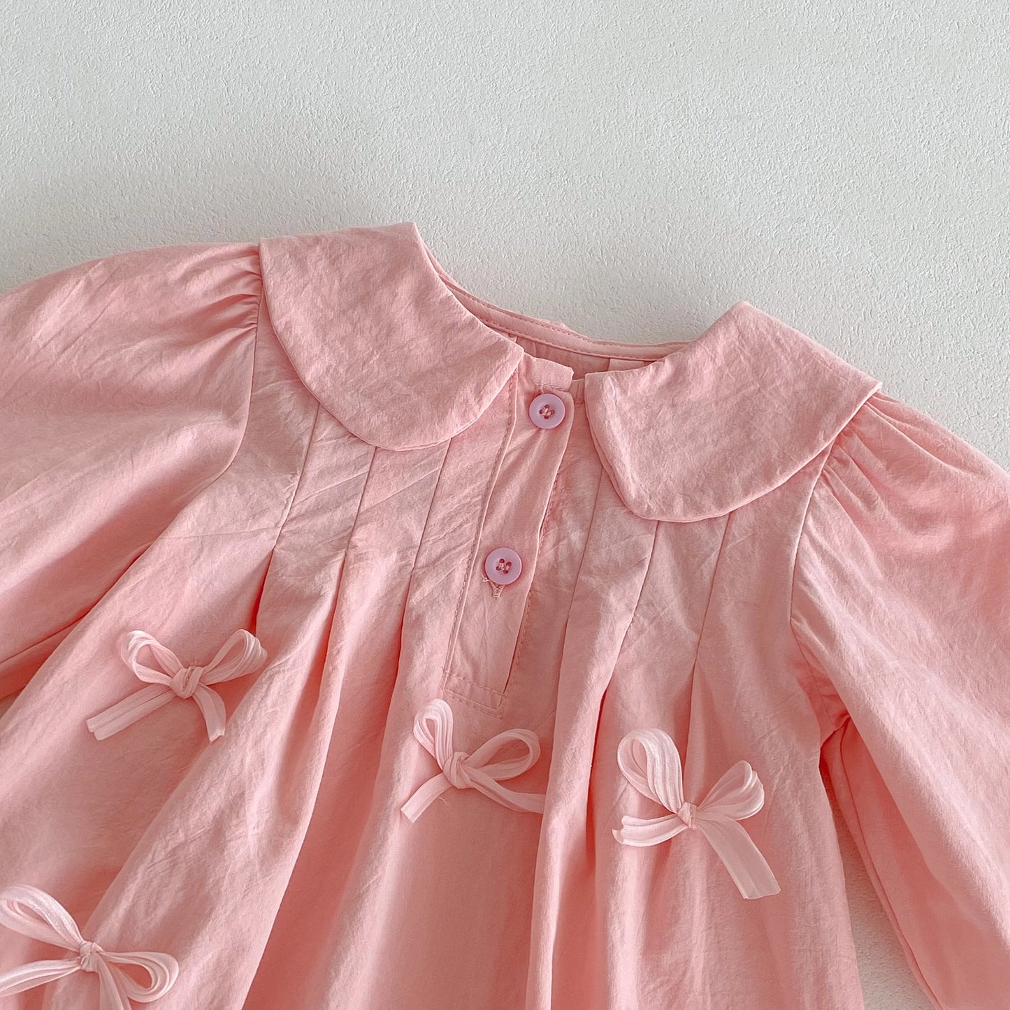 Lumi Romper – Delicate Bow Detail