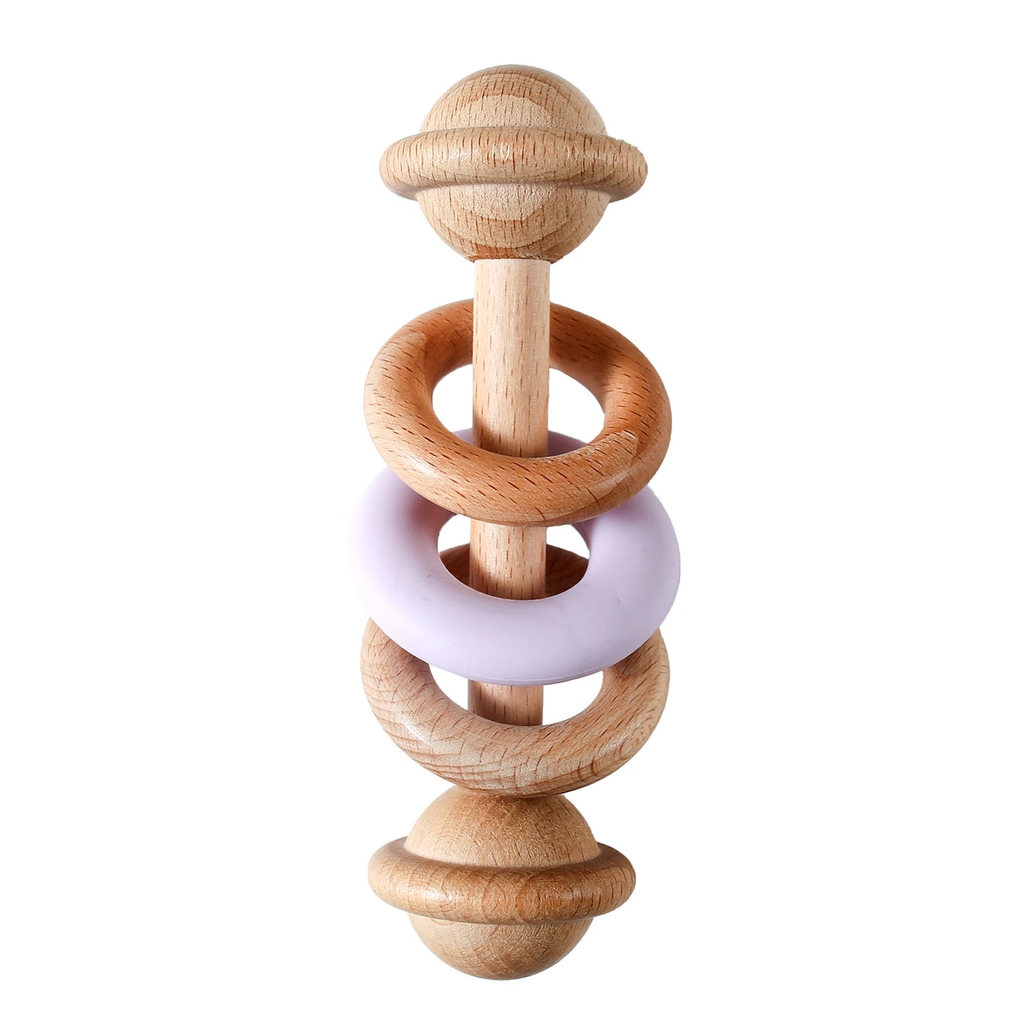 Lumé Rattle – Natural Teething Toy